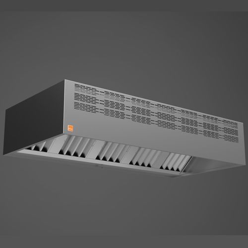 Cappa a muro - Airdoor  - ALTEX, S.L. ALTA TECNOLOGIA EN EXTRACION - per cucina professionale / a ricircolo / grigia