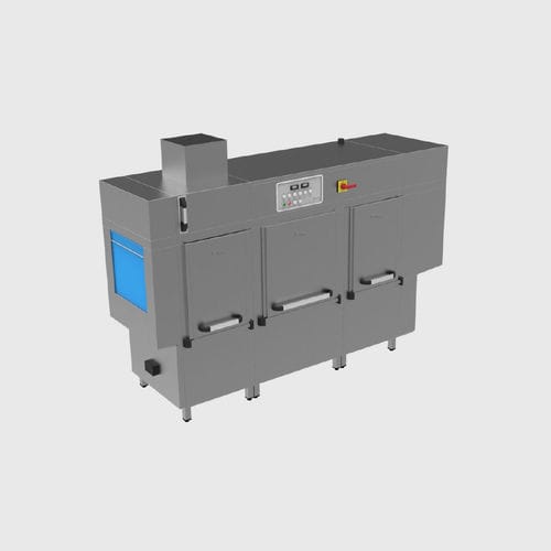Lavastoviglie a tunnel - A-2820-T ECO - JEMI, S.A. - professionale / da appoggio / asciugatrice