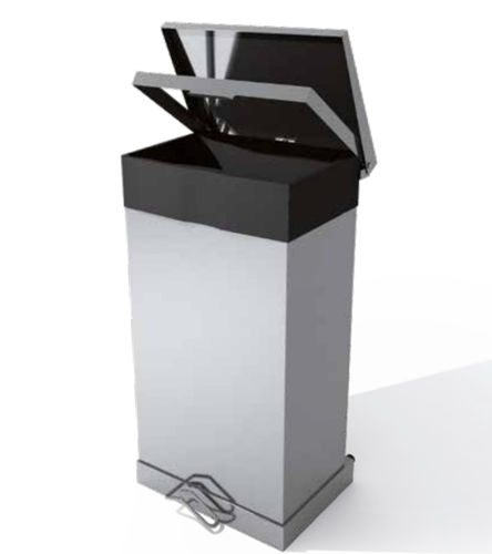 Portarifiuti contenitore - CPAX/80 - CONF INDUSTRIES S.R.L. - da appoggio / in acciaio inossidabile / in plastica