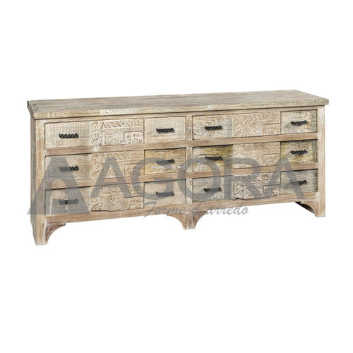 Cassettone classico - ST.DENIS - AGORA' SRL - in legno massiccio / in legno intagliato / rettangolare