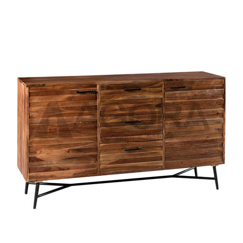 Credenza classica - TOULOUSE  - AGORA' SRL - in legno massiccio / con cassetti / con ante battenti
