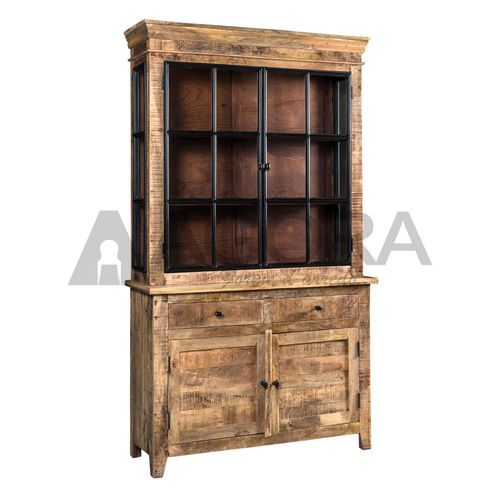 Credenza alta - ETIENNE  - AGORA' SRL - classica / in legno massiccio / in metallo