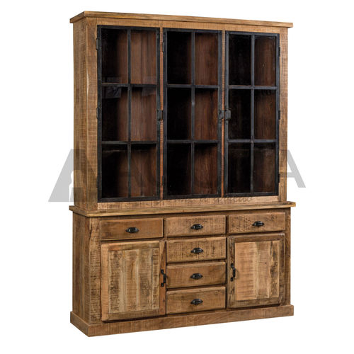 Credenza alta - CLICHY  - AGORA' SRL - classica / in legno massiccio / in ferro