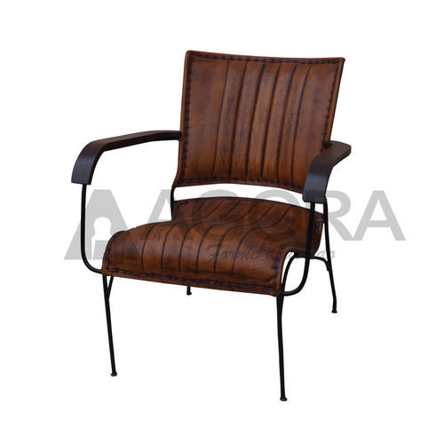 Poltrona classica - CUBA - AGORA' SRL - in pelle / in metallo / fatta a mano