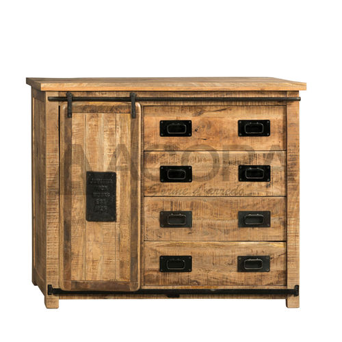 Cassettone classico - NEWPORT  - AGORA' SRL - in legno massiccio / in ferro / rettangolare