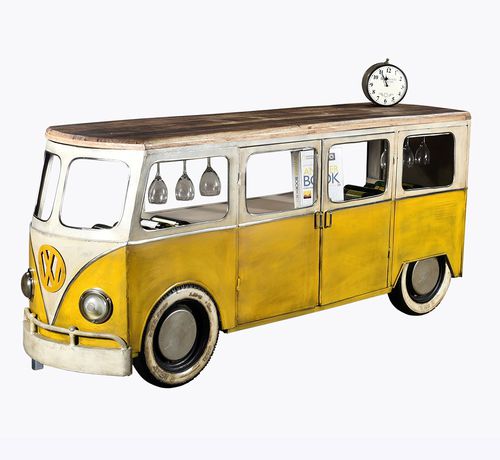 Bancone da bar - BIG WOLS - AGORA' SRL - in legno massiccio / in legno dipinto / in legno intagliato