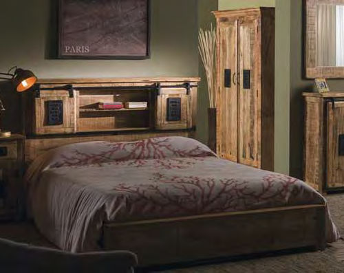 Letto king size - NEWPORT  - AGORA' SRL - singolo / classico / con testiera