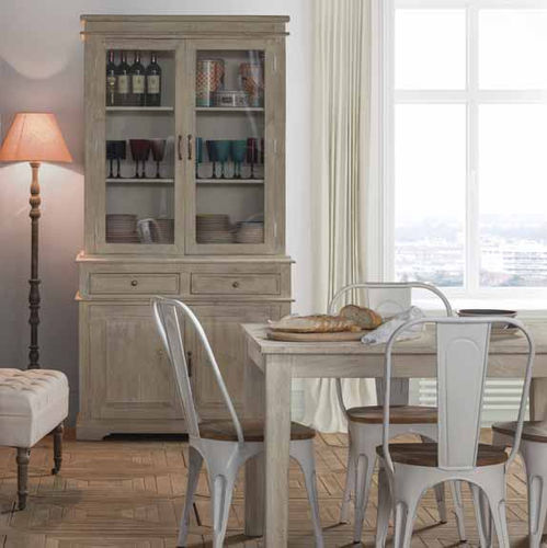Credenza alta - COTTAGE  - AGORA' SRL - classica / in legno massiccio / in legno compensato