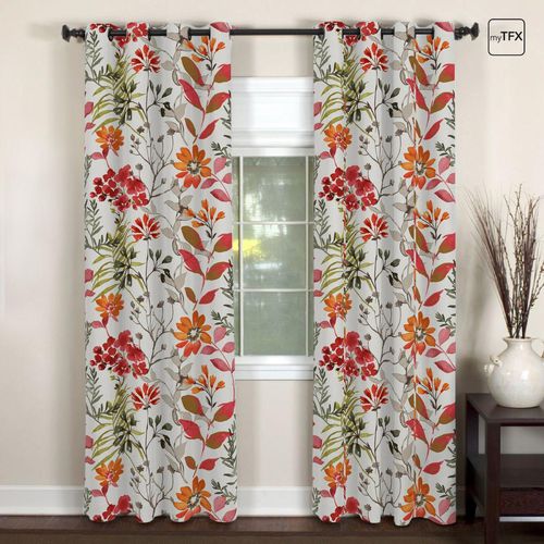 Tenda con occhielli - EXOTIC - SONOLYS - con motivi floreali / in poliestere