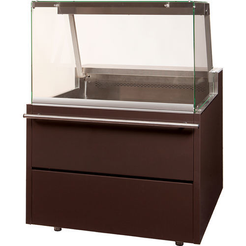 Vetrina refrigerata espositiva - MR100 - Doregrill S.A.S. - per negozio / per ristorante / in metallo