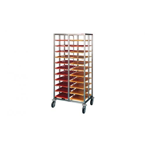 Carrello per vassoi gastronorm - TWE 2060	 - SCHOLL APPARATEBAU GMBH - per cucina professionale / personalizzabile / in acciaio inossidabile