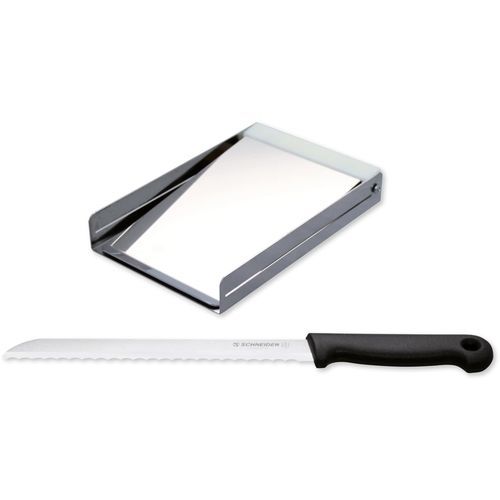 Coltello da cucina con manico in plastica - 154810 - GMBH - con lama in acciaio inossidabile