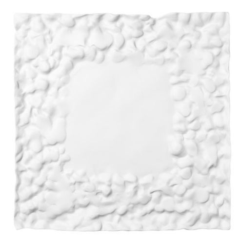 Piatto piatto - MAT.08 - ROYALE S.R.L. - quadrato / in porcellana / contract