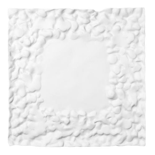 Piatto piatto - MAT.09 - ROYALE S.R.L. - quadrato / in porcellana / contract