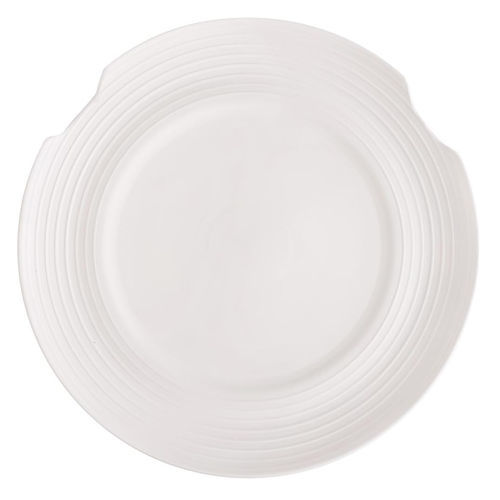 Piatto piatto - SUM.12.R CHIPPED - ROYALE S.R.L. - rotondo / in porcellana / contract