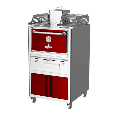 Forno a carbonella - ROC56 - ROASTER - girarrosto / a convenzione / a libera installazione