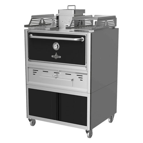 Forno a carbonella - ROC76 - ROASTER - girarrosto / a convenzione / a libera installazione