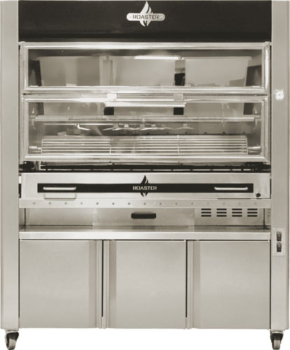 Girarrosto a legna - CFW12 - ROASTER - a carbonella / mobile