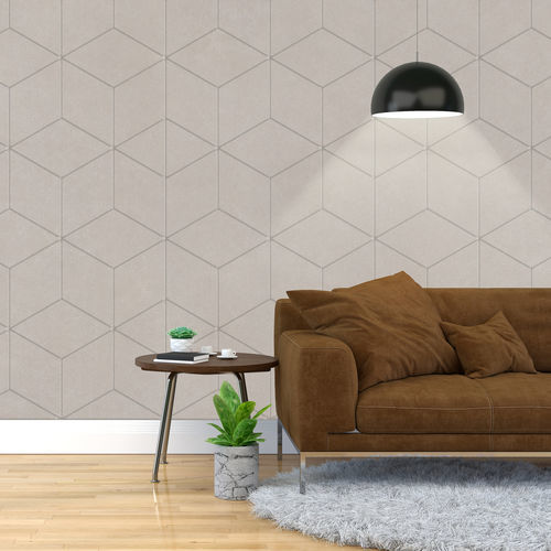 Pannello acustico per muro - Prism® - Aistec - in tessuto / in PET / rettangolare