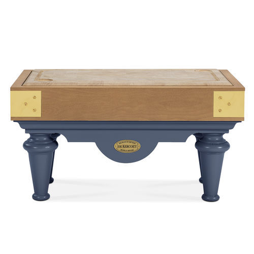 Piano di lavoro in legno massiccio - MINI BILLOT BENODET - De Kercoet - grigio / nero / blu