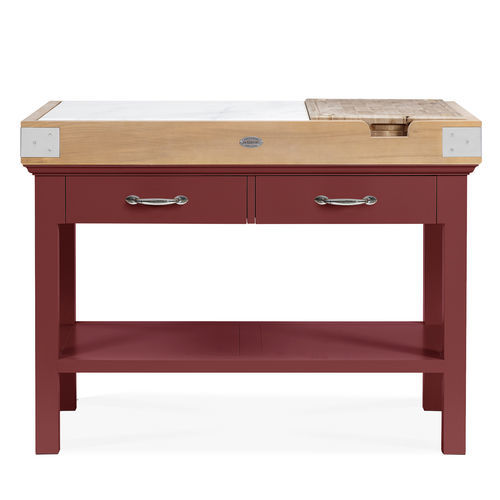 Elemento da cucina ad isola - BILLOT ÎLOT CANCALE - De Kercoet - con rotelle / con cassetti