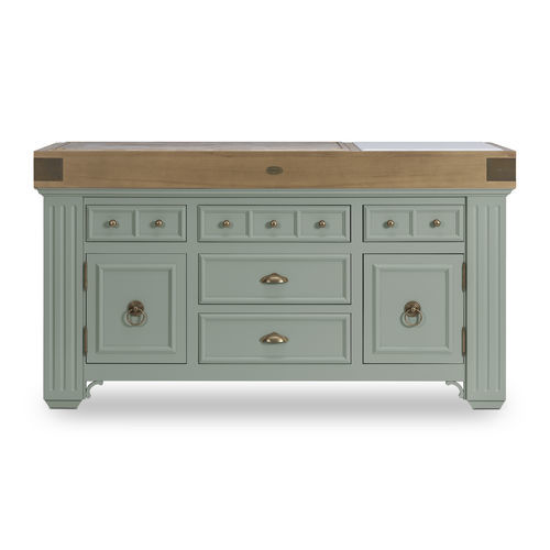 Isola cucina classica - HO&Euml;DIC GM - De Kercoet - in marmo / in legno / in metallo