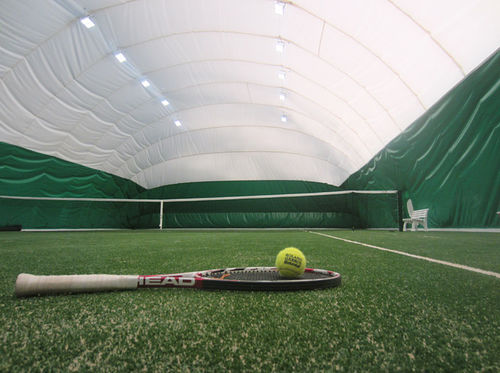 Copertura pressostatica per campo da tennis - TENNIS COURT  - Vector