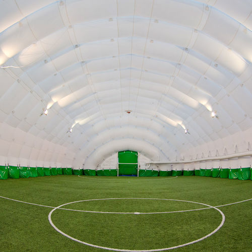 Pressostruttura con membrana in PVC - INDOOR FOOTBALL FIELD - Vector - per impianto sportivo / per campo sportivo