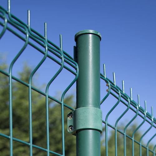 Pilastro per recinzione in acciaio galvanizzato - Quaglia Diffusion - per uso residenziale