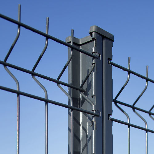 Pilastro per recinzione in acciaio galvanizzato - Quaglia Diffusion - per uso residenziale / industriale