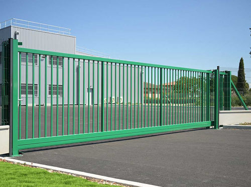 Cancello autoportante - AUTOPORTANT TT  - Quaglia Diffusion - destro / in acciaio galvanizzato / in acciaio termolaccato