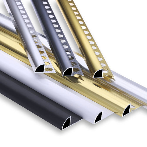 Profilo di finitura in alluminio - Singapore - Aplus Hardware Supplier - in acciaio inossidabile / per piastrelle / per facciata