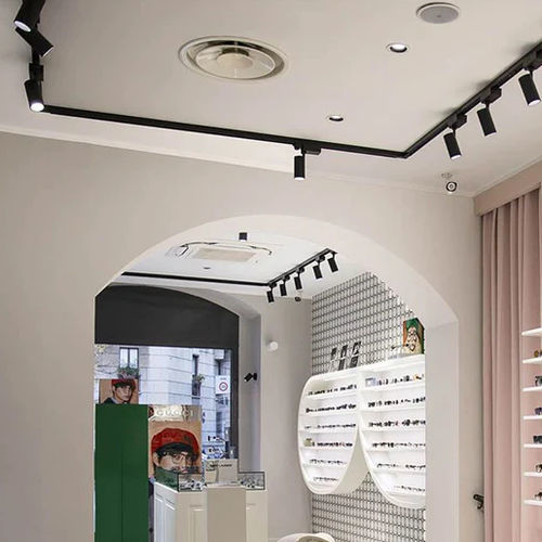 Faretti a binario LED - TRL010 - Kosoom S.R.L. - tondo / in metallo / per negozio