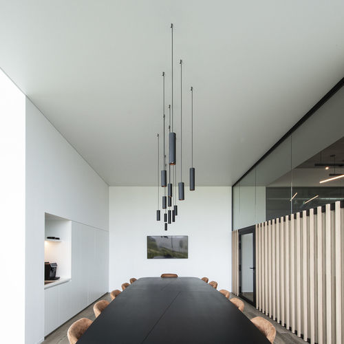 Lampada a sospensione - RAY - Wever & Ducré BV - in alluminio spazzolato / contemporanea / con cavo