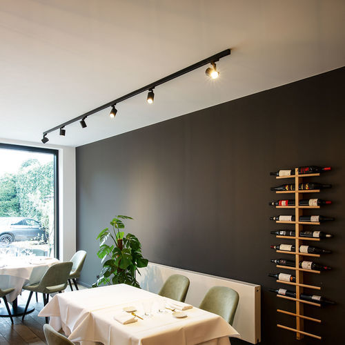 Faretti a binario LED - SQUBE - Wever & Ducré BV - cilindrico / in alluminio / contract