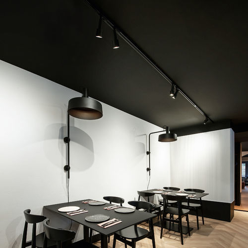 Faretti a binario LED - SARA 1.0 - Wever & Ducré BV - tondo / in alluminio / contract