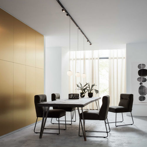 Faretti a binario LED - SOLLI 1.0 - Wever & Ducré BV - sferico / in alluminio / in vetro soffiato