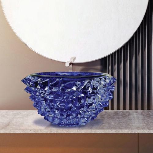 Lavabo da appoggio - Scilla  - Wave Murano Glass srl - in vetro di Murano / in vetro di Murano / fatto a mano