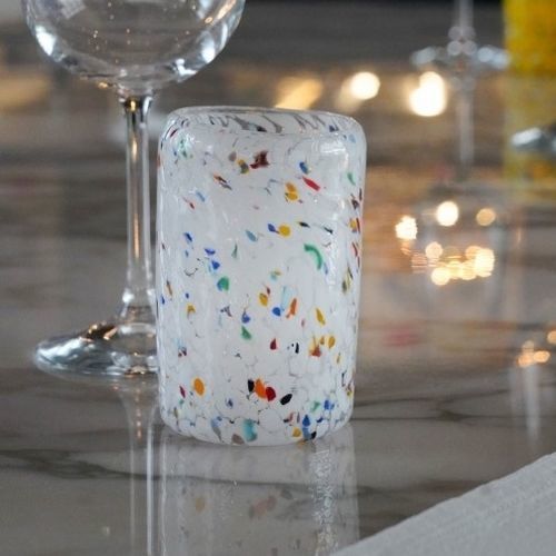 Bicchiere da vino - GO.TO - Wave Murano Glass srl - in vetro soffiato / in vetro di Murano / contract