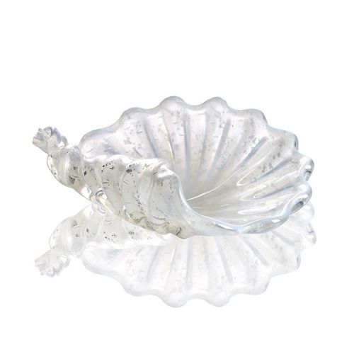Centrotavola in vetro di Murano - Shell - Wave Murano Glass srl - in vetro soffiato / contemporaneo / fatto a mano
