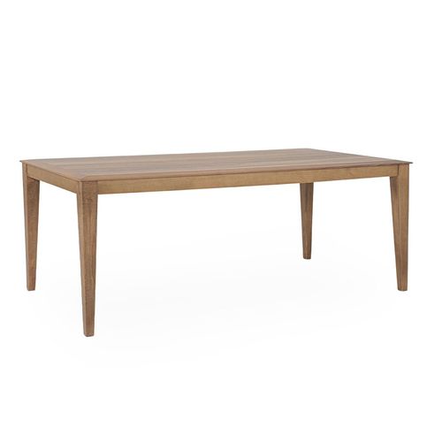 Tavolo contemporaneo - secret - NDESIGN - impiallacciato in legno / con supporto in legno impiallacciato / rettangolare