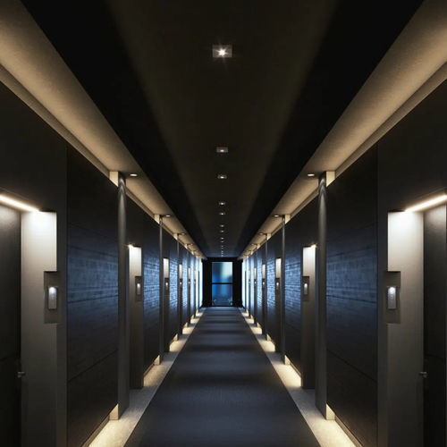 Plafoniera contemporanea - L137 - MP Design Inc. - quadrata / in alluminio anodizzato / LED