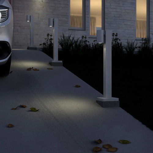 Lampioncino da giardino - L92 - MP Design Inc. - contemporaneo / in alluminio anodizzato / LED