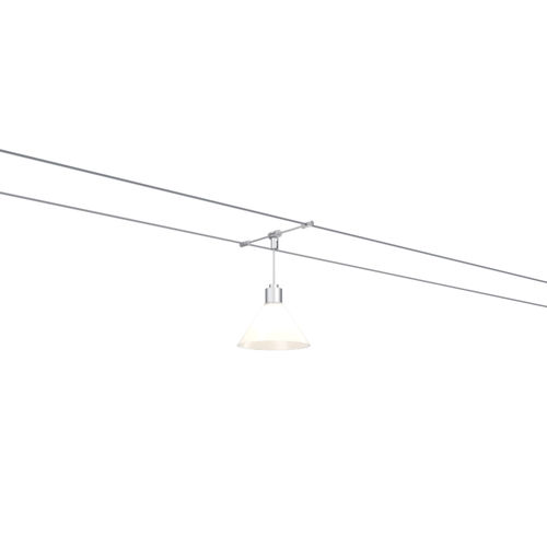 Illuminazione su cavi LED - P02 - MP Design Inc. - d'angolo / in cromo / in nichel
