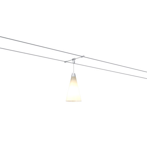 Illuminazione su cavi LED - P11 - MP Design Inc. - conica / in metallo / in vetro