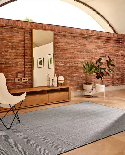 Tappeto classico - VICTORIA COAL - Rols Carpets - a righe / in lana / rettangolare