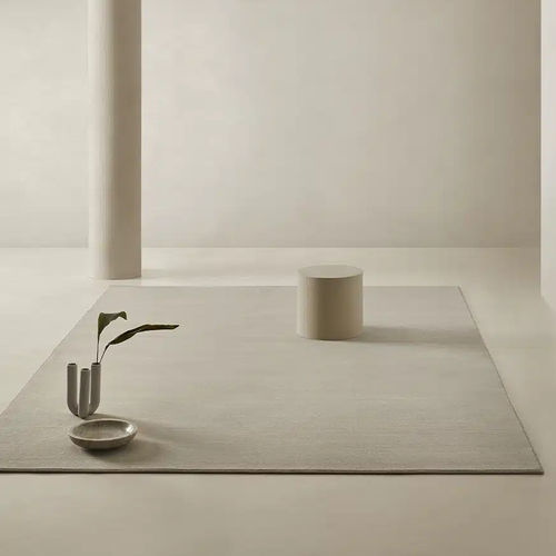 Tappeto design organico - VEGA STELLAR - Rols Carpets - a tinta unita / in lana / rettangolare