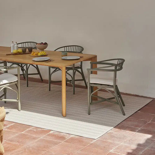 Tappeto contemporaneo - MAYA GRADIENT OAT - Rols Carpets - a motivi / in PET / rettangolare