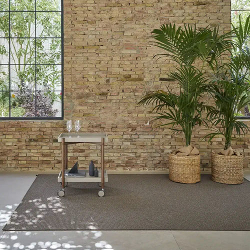 Tappeto contemporaneo - TERRA SAHARA NUT - Rols Carpets - a tinta unita / in PET / rettangolare