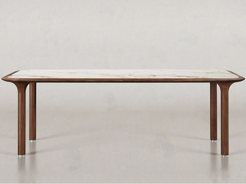 Tavolo contemporaneo - PILLAR - Spalli - in noce / in frassino / in legno oliato